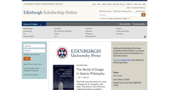 Desktop Screenshot of edinburgh.universitypressscholarship.com