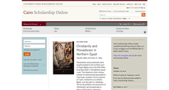 Desktop Screenshot of cairo.universitypressscholarship.com